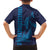 Aloha Hawaii Whale Kakau and Polynesian Tattoo Family Matching Puletasi and Hawaiian Shirt Dark Navy Color