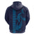 Aloha Hawaii Whale Kakau and Polynesian Tattoo Hoodie Dark Navy Color