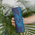 Aloha Hawaii Whale Kakau and Polynesian Tattoo Skinny Tumbler Dark Navy Color