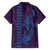 Aloha Hawaii Whale Kakau and Polynesian Tattoo Family Matching Long Sleeve Bodycon Dress and Hawaiian Shirt Purple Color