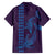 Aloha Hawaii Whale Kakau and Polynesian Tattoo Family Matching Off The Shoulder Long Sleeve Dress and Hawaiian Shirt Purple Color