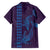 Aloha Hawaii Whale Kakau and Polynesian Tattoo Family Matching Short Sleeve Bodycon Dress and Hawaiian Shirt Purple Color