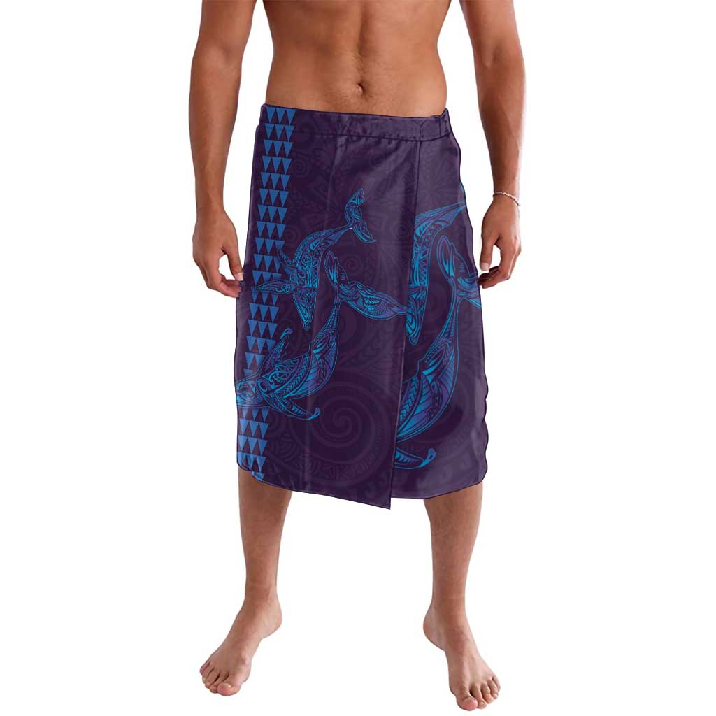 Aloha Hawaii Whale Kakau and Polynesian Tattoo Lavalava Purple Color LT03 Purple - Polynesian Pride