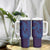 Aloha Hawaii Whale Kakau and Polynesian Tattoo Tumbler With Handle Purple Color