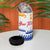 Personalised Hawaiki Nui Va'a French Polynesian Pattern 4 in 1 Can Cooler Tumbler White Color