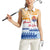 Personalised Hawaiki Nui Va'a French Polynesian Pattern Women Sleeveless Polo Shirt White Color