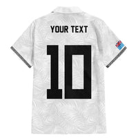 Custom Rugby Fiji Family Matching Mermaid Dress and Hawaiian Shirt Fijian Masi Tribal Sporty Style White Color - Polynesian Pride