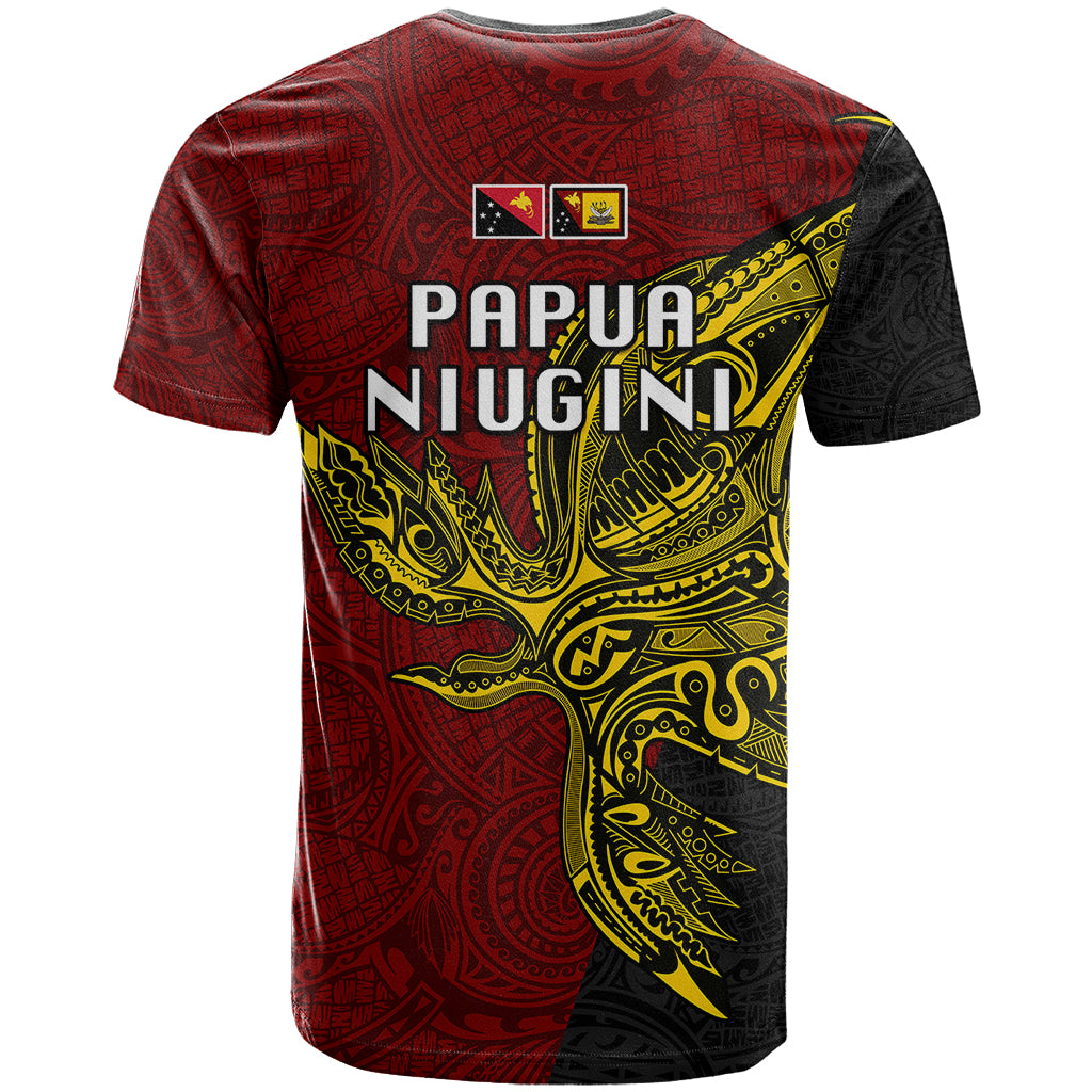 Papua New Guinea Western Province T Shirt PNG Birds Of Paradise Polynesian Arty Style LT03 - Polynesian Pride