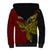 Personalised Papua New Guinea Western Province Sherpa Hoodie PNG Birds Of Paradise Polynesian Arty Style LT03 - Polynesian Pride