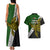 Papua New Guinea Western Highlands Province Couples Matching Tank Maxi Dress and Hawaiian Shirt PNG Birds Of Paradise Polynesian Arty Style LT03 - Polynesian Pride