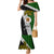 Papua New Guinea Western Highlands Province Mermaid Dress PNG Birds Of Paradise Polynesian Arty Style LT03 Women Green - Polynesian Pride