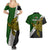 Personalised Papua New Guinea Western Highlands Province Couples Matching Summer Maxi Dress and Hawaiian Shirt PNG Birds Of Paradise Polynesian Arty Style LT03 - Polynesian Pride