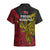 Papua New Guinea Sandaun Province Hawaiian Shirt PNG Birds Of Paradise Polynesian Arty Style LT03 - Polynesian Pride
