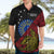 Personalised Papua New Guinea Sandaun Province Hawaiian Shirt PNG Birds Of Paradise Polynesian Arty Style LT03 - Polynesian Pride