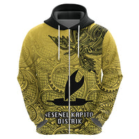Papua New Guinea National Capital District Hoodie PNG Birds Of Paradise Polynesian Arty Style LT03 - Polynesian Pride