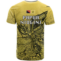 Papua New Guinea National Capital District T Shirt PNG Birds Of Paradise Polynesian Arty Style LT03 - Polynesian Pride