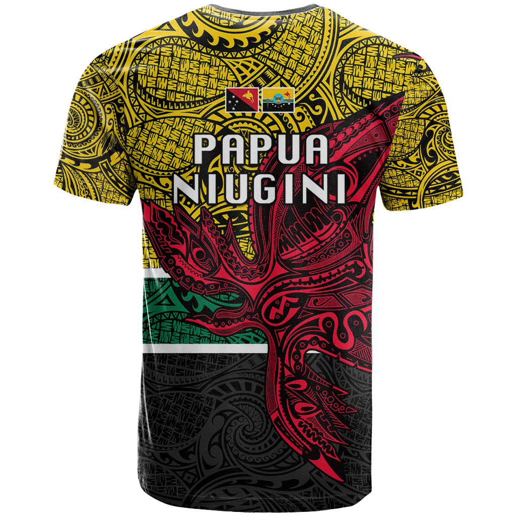 Papua New Guinea Hela Province T Shirt PNG Birds Of Paradise Polynesian Arty Style LT03 - Polynesian Pride