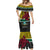 Personalised Papua New Guinea Hela Province Mermaid Dress PNG Birds Of Paradise Polynesian Arty Style LT03 - Polynesian Pride