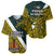 Papua New Guinea Jiwaka Province Baseball Jersey PNG Birds Of Paradise Polynesian Arty Style LT03 - Polynesian Pride