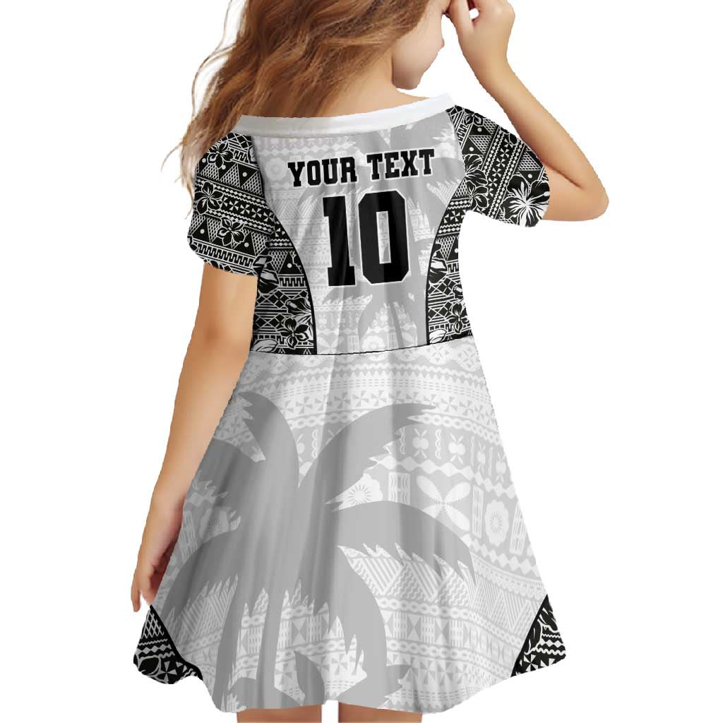 Custom Fiji Pacific Rugby 2024 Family Matching Mermaid Dress and Hawaiian Shirt Tapa Tribal and Fijian Masi Pattern