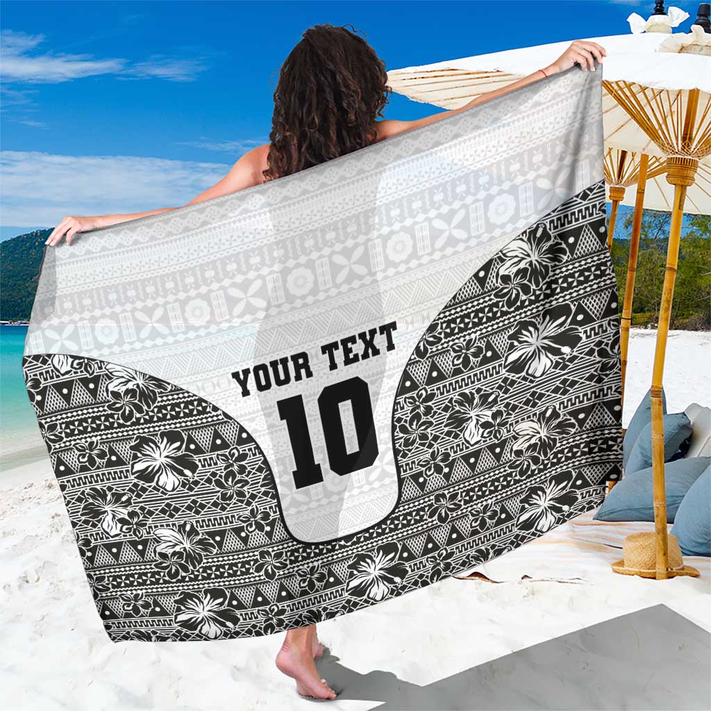 Custom Fiji Pacific Rugby 2024 Sarong Tapa Tribal and Fijian Masi Pattern