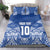 Custom Samoa Pacific Rugby 2024 Bedding Set Polynesian Pacific Tribal Pattern