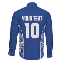 Custom Samoa Pacific Rugby 2024 Family Matching Short Sleeve Bodycon Dress and Hawaiian Shirt Polynesian Pacific Tribal Pattern