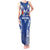 Custom Samoa Pacific Rugby 2024 Tank Maxi Dress Polynesian Pacific Tribal Pattern