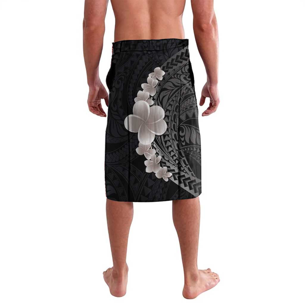 Hawaiian Tropical Plumeria Art Polynesian Tattoo Lavalava Grayscale Color LT03 - Polynesian Pride