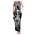 New Zealand Rugby Tank Maxi Dress Aotearoa Champion Cup History with Silver Fern LT03 Women Black - Polynesian Pride