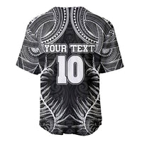 Custom New Zealand Rugby Baseball Jersey Aotearoa Champion Cup History with Silver Fern LT03 - Polynesian Pride