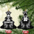 Custom New Zealand Rugby Ceramic Ornament Aotearoa Champion Cup History with Silver Fern LT03 Christmas Tree Black - Polynesian Pride