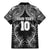 Custom New Zealand Rugby Family Matching Mermaid Dress and Hawaiian Shirt Aotearoa Champion Cup History with Silver Fern LT03 - Polynesian Pride