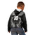 Custom New Zealand Rugby Kid Hoodie Aotearoa Champion Cup History with Silver Fern LT03 - Polynesian Pride