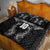 Custom New Zealand Rugby Quilt Bed Set Aotearoa Champion Cup History with Silver Fern LT03 - Polynesian Pride