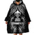 Custom New Zealand Rugby Wearable Blanket Hoodie Aotearoa Champion Cup History with Silver Fern LT03 - Polynesian Pride