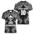 Custom New Zealand Rugby Women V Neck T Shirt Aotearoa Champion Cup History with Silver Fern LT03 - Polynesian Pride