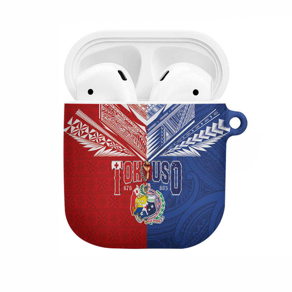 Tokouso Tonga Samoa AirPods Case Proud of Brotherhood LT03 Multicolor - Polynesian Pride