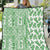 Hawaii Quilt Aloha Tropical Plants Tribal Pattern Green Version LT03 Green - Polynesian Pride