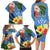 Kosrae Family Matching Long Sleeve Bodycon Dress and Hawaiian Shirt Hibiscus Mix Maori Tattoo Pattern LT03 - Polynesian Pride