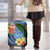 Kosrae Luggage Cover Hibiscus Mix Maori Tattoo Pattern LT03 - Polynesian Pride