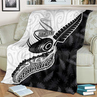 Personalised Aotearoa Lawn Bowls Blanket Maori and Silver Fern Half Style - Polynesian Pride