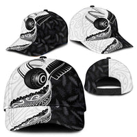 Aotearoa Lawn Bowls Classic Cap Maori and Silver Fern Half Style - Polynesian Pride