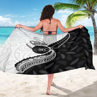 Personalised Aotearoa Lawn Bowls Sarong Maori and Silver Fern Half Style - Polynesian Pride