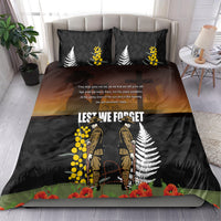 New Zealand and Australia ANZAC Day Bedding Set Soldier and Last Post Camouflage Pattern LT03 - Polynesian Pride