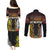 New Zealand and Australia ANZAC Day Couples Matching Puletasi and Long Sleeve Button Shirt Soldier and Last Post Camouflage Pattern LT03 - Polynesian Pride