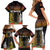 New Zealand and Australia ANZAC Day Family Matching Short Sleeve Bodycon Dress and Hawaiian Shirt Soldier and Last Post Camouflage Pattern LT03 - Polynesian Pride