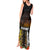 New Zealand and Australia ANZAC Day Tank Maxi Dress Soldier and Last Post Camouflage Pattern LT03 - Polynesian Pride