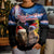 New Zealand and Australia Merry Christmas Kid Ugly Christmas Sweater Kiwi Bird and Kangaroo Xmas Vibe