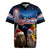 New Zealand and Australia Merry Christmas Rugby Jersey Kiwi Bird and Kangaroo Xmas Vibe